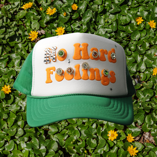 NHF Trucker - Kelly Green/Neon Orange